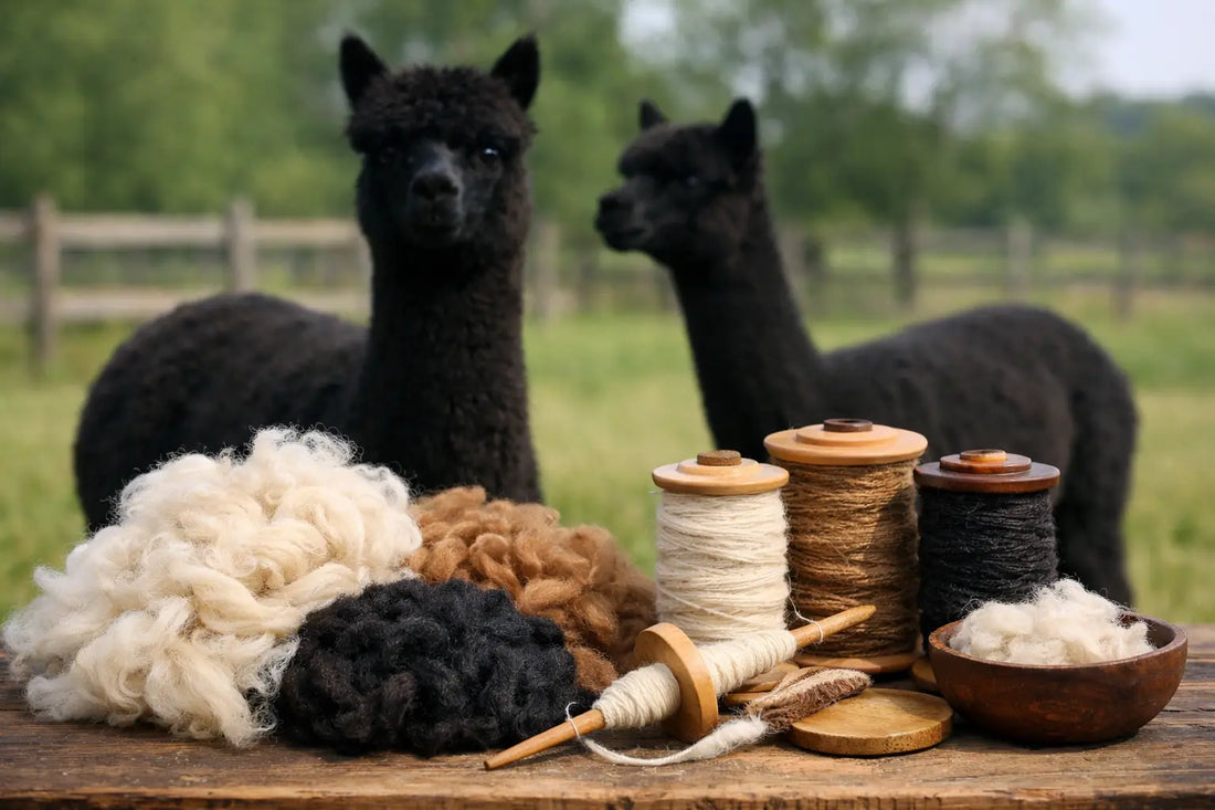 Choosing Alpaca Fleece for Hand Spinning