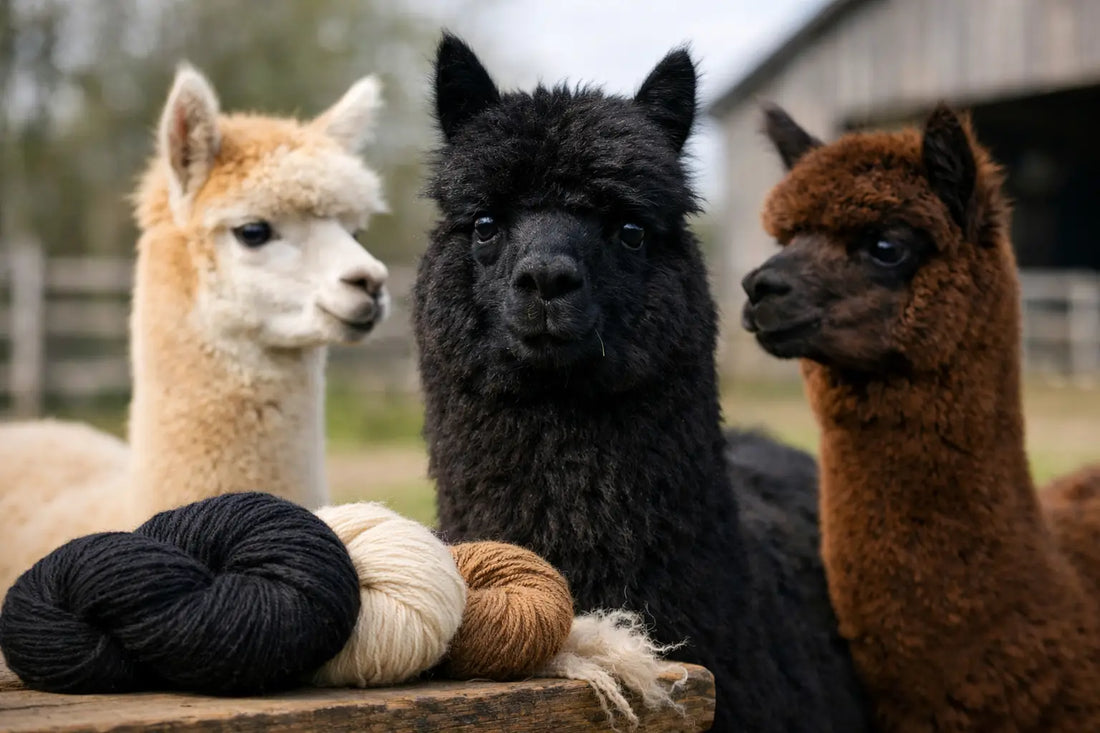 Yarn: Meet the Black Regal Alpacas Behind Your Yarn