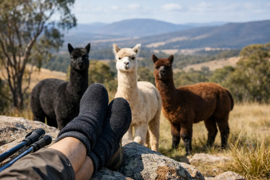 Are Alpaca Socks Good for Hiking in Australia?