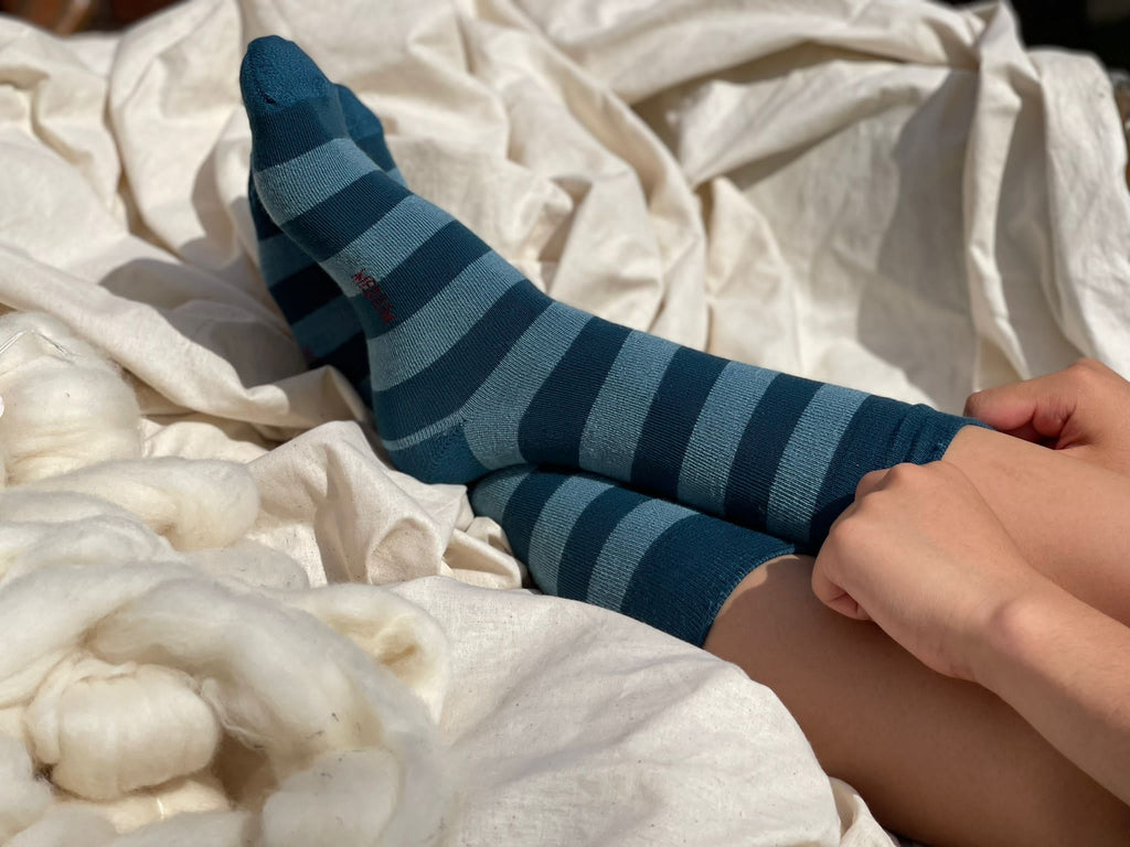 Fine Merino/Baby Alpaca Blend Health Sock