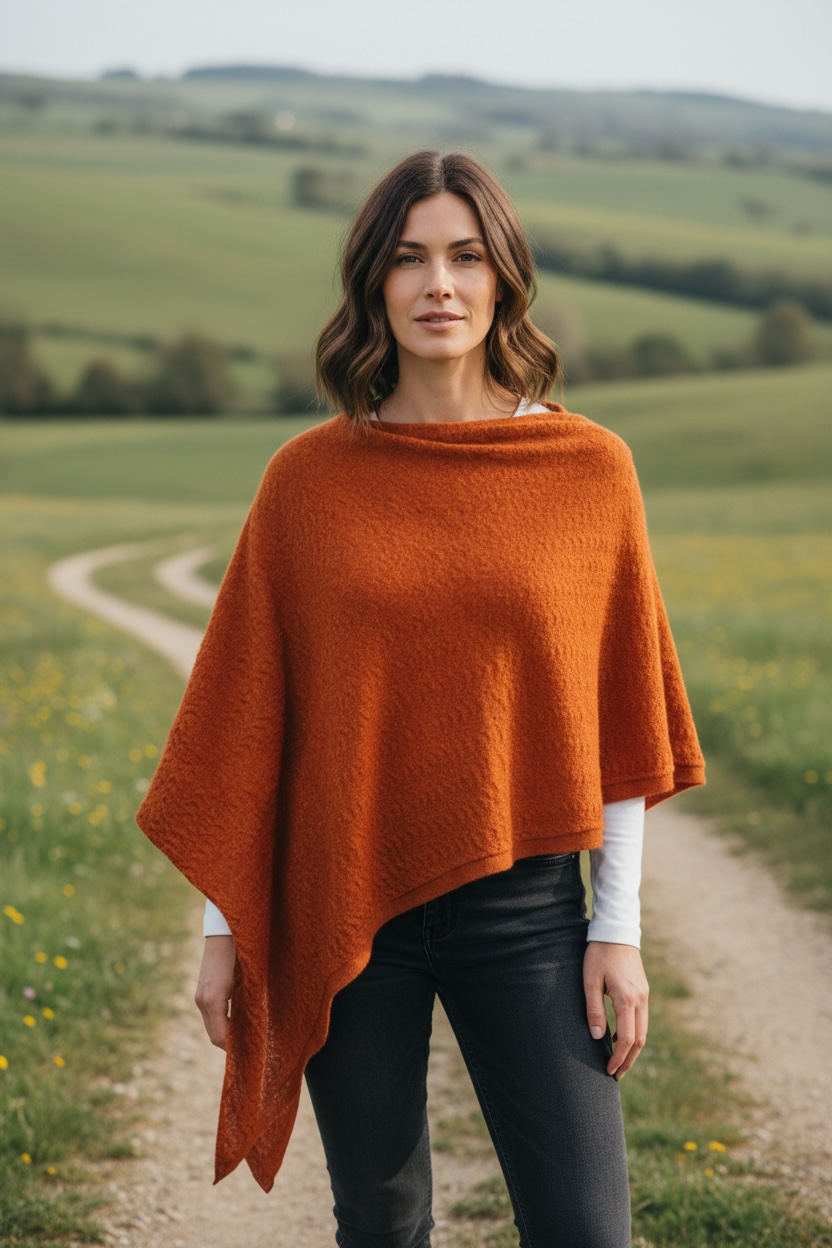 Baby Alpaca Capelet