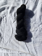 Black Regal Alpacas Natural Black Yarn - 8 Ply