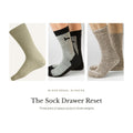 The Sock Drawer Reset: three pairs of alpaca socks in three weights.