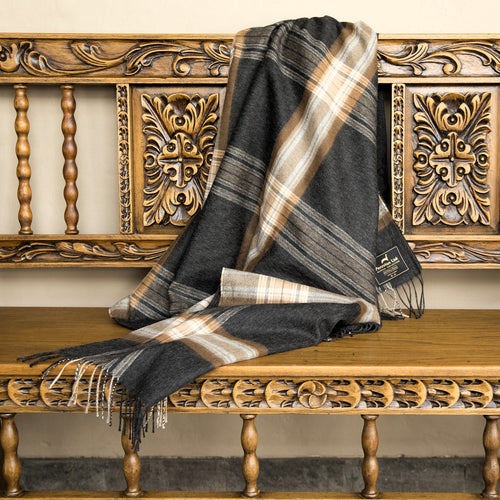 Campfire Baby Alpaca Throw — made in Peru