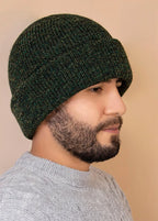 Men's Double Knit Alpaca Hat