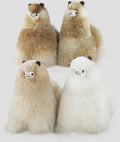 Baby Alpaca Fluffy Fur Standing Alpaca 10”