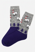 Christmas Winter Wonderland Sock