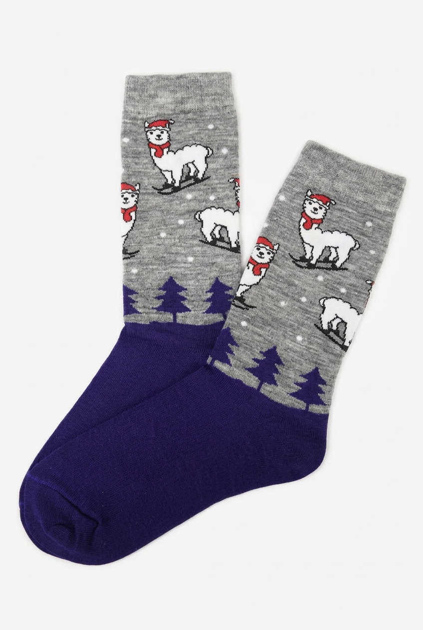 Christmas Winter Wonderland Sock