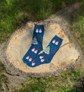 Xmas Snowman Socks