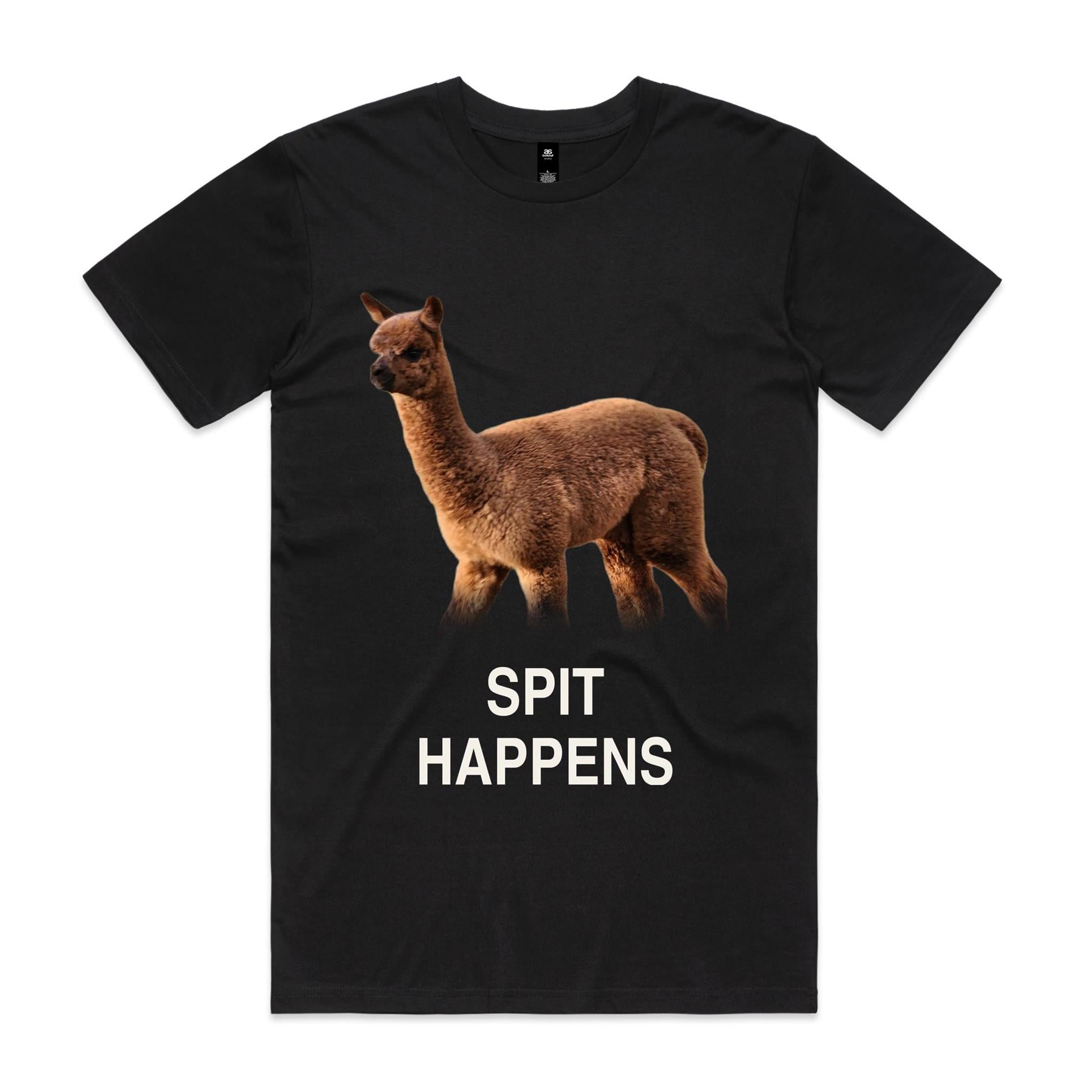 Spit Happens Alpaca Tee