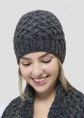 Shadow Cable Alpaca Hat