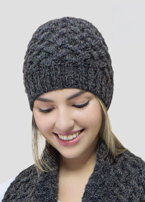 Shadow Cable Alpaca Hat