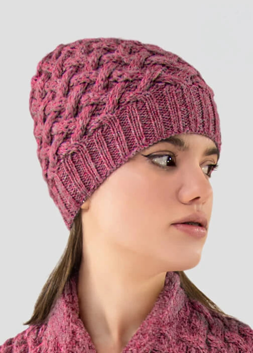 Shadow Cable Alpaca Hat